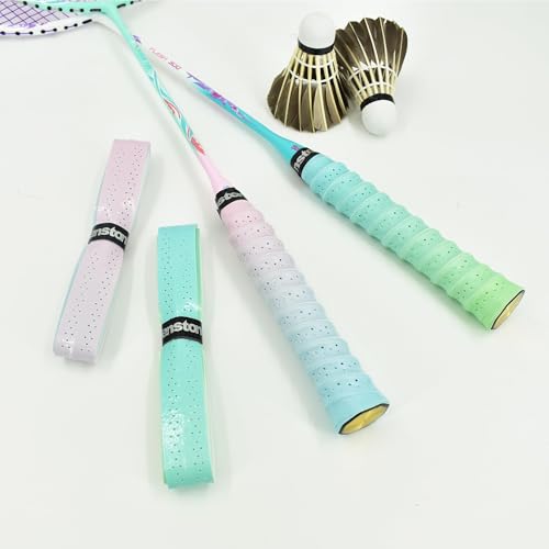 Tennis Badminton Squash Overgrip Tape - 2pcs Keel Green