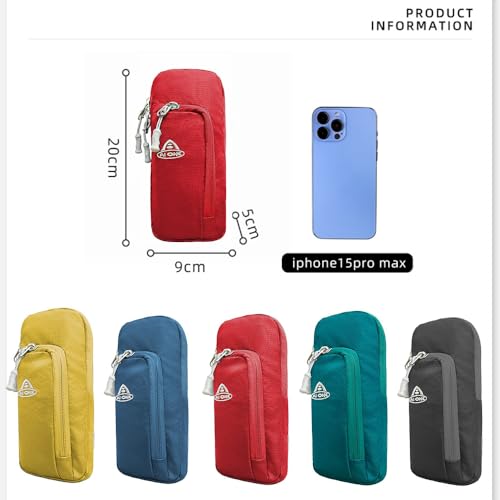 Black Backpack Strap Phone Holder for Hiking, Travel & Camping - YYUIYFB