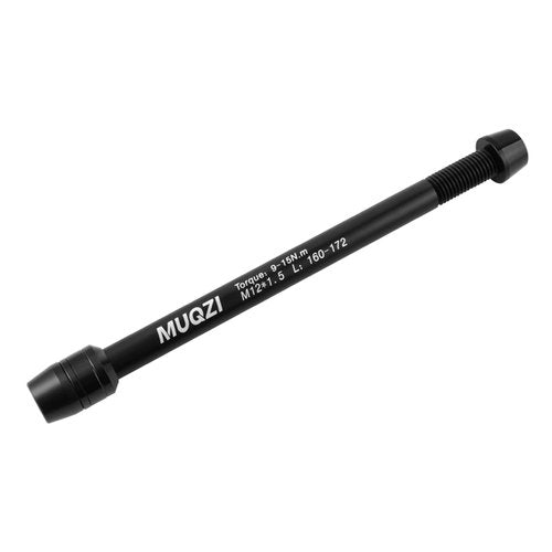 Yundxi Bike Trainer Thru Axle Adapter, Quick Release M12 x 1.5/1.75 Thread Pitch 160 to 178mm Shaft for Rear Wheel Attachment Trainer Length (M12x1.5/160-172)