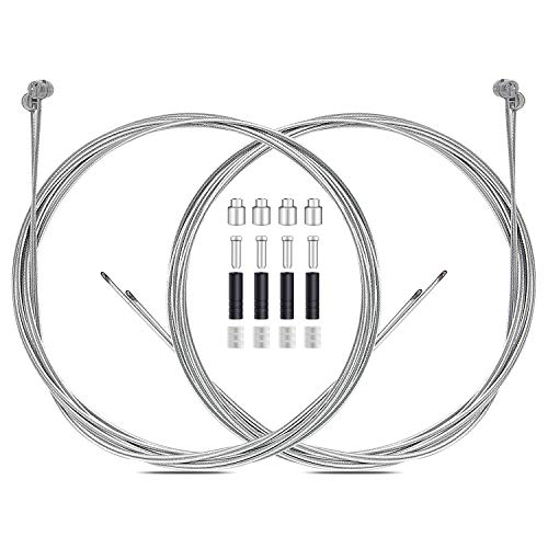 Premium Bicycle Brake Cable Set - 2M Universal Replacement Kit