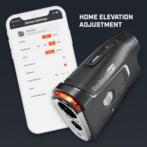 Golf Laser Rangefinder Pro X3+ LINK - 1300-Yard Range, 7x Magnification