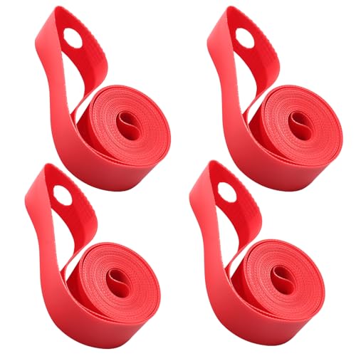 Bicycle Rim Strip - 20mm PVC Tire Liner, 4 Pack