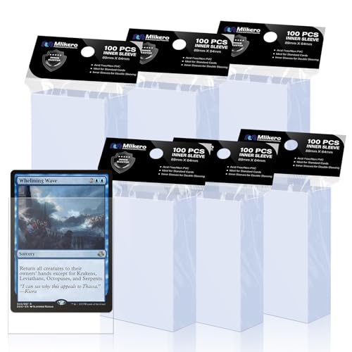 600 Pack Perfect Fit Card Sleeves for Double-Sleeving Gaming Cards
