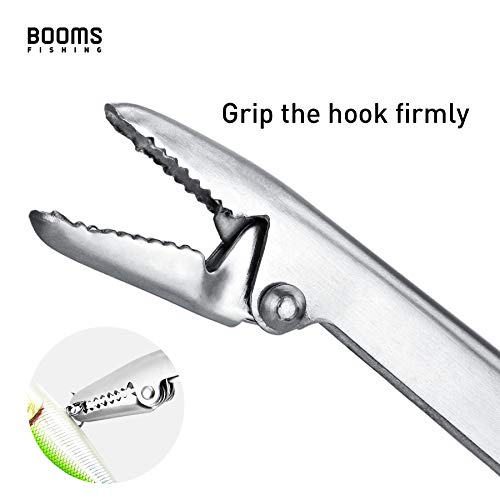 Booms Fishing R1 Stainless Steel Fish Hook Remover Extractor, 11-1/2