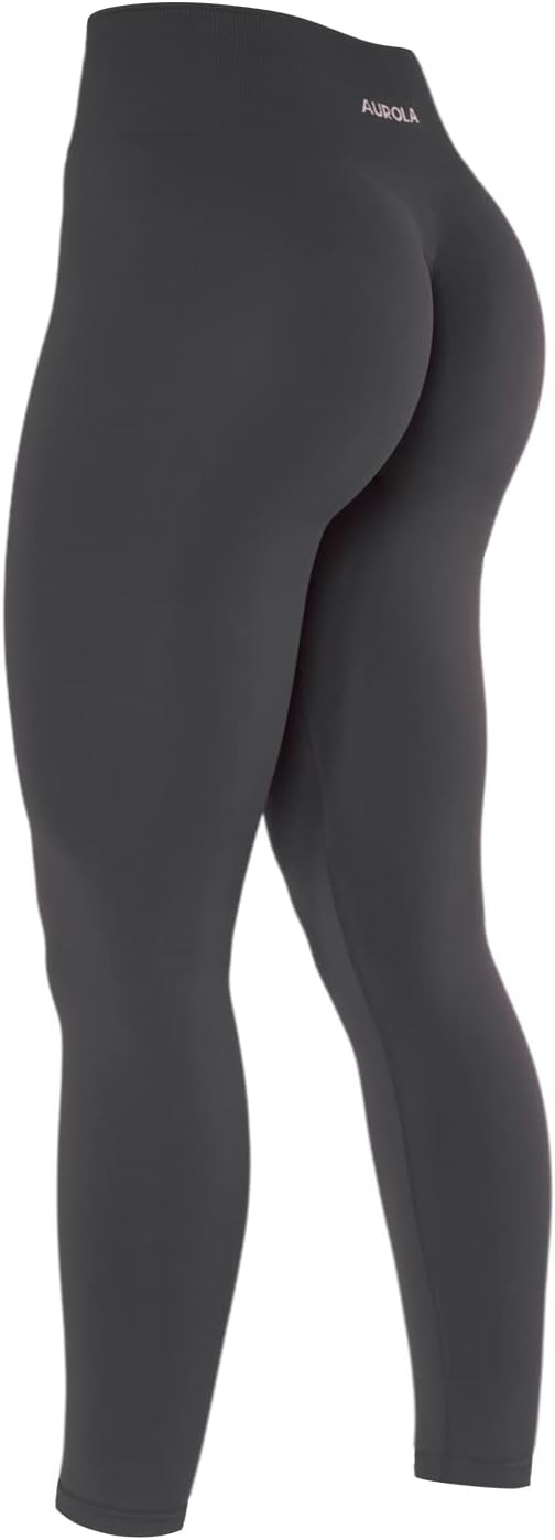 AUROLA Dream Collection High Waist Seamless Workout Leggings for Women | Athletic Gym Fitness Pants