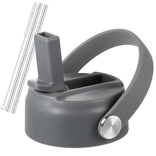 Straw Lid for Hydro Flask Wide Mouth 32/40 oz - Rock Ash