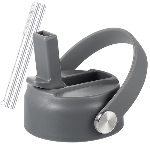 Straw Lid for Hydro Flask Wide Mouth 32/40 oz - Rock Ash