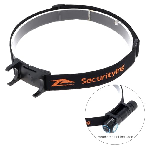 Head Lamp Strap with Bracket - Adjustable Nylon, 1 Pcs