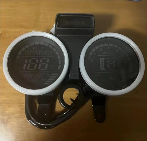 Digital Motorcycle Odometer & Tachometer Gauge for GN 125