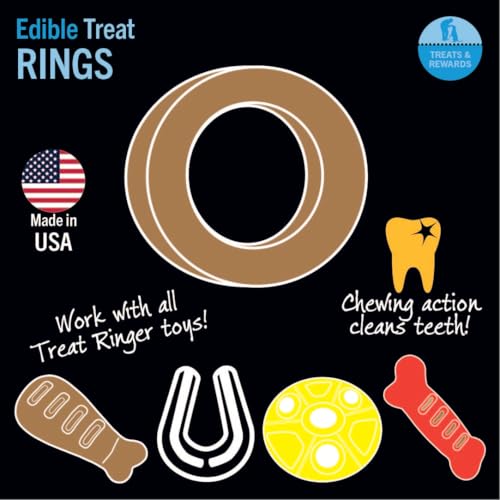 Edible Chicken Treat Rings for Dogs - 16 Count, 2.8 Ounce