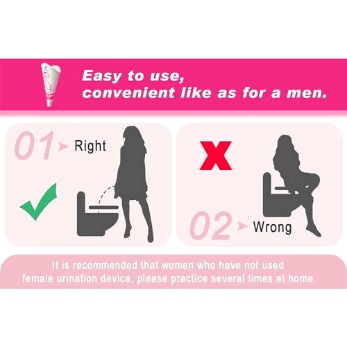 Disposable Female Urination Device - 30 Pack Pee Funnel for Women
