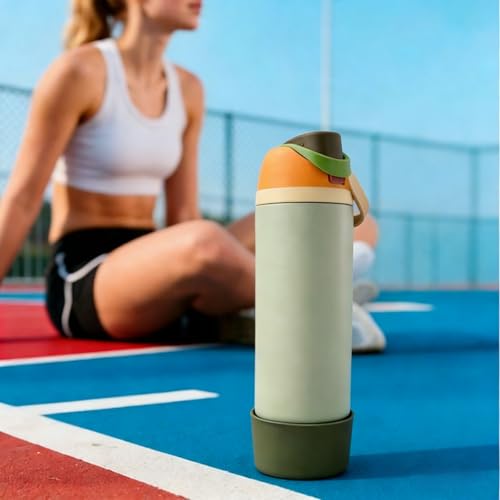 Silicone Boot for Owala 24oz Water Bottle - Avocado Green
