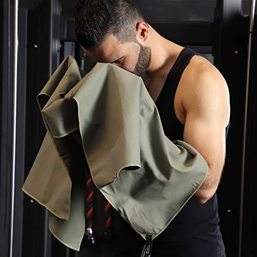 Microfiber Quick Dry Towel for Camping, Travel & Gym - Super Absorbent, Compact, Lightweight