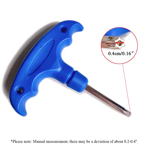 T20 Golf Club Wrench - Stainless Steel Adjustable Tool - Blue