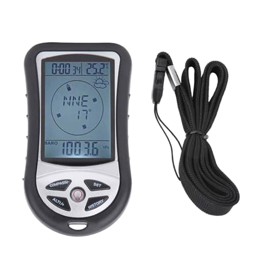 Multi-Functional Electronic Altimeter with Blue LED Backlight