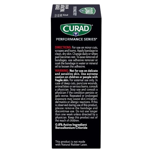 Antibacterial Fabric Bandages - Extra Long Flexible Adhesive - 20 Count