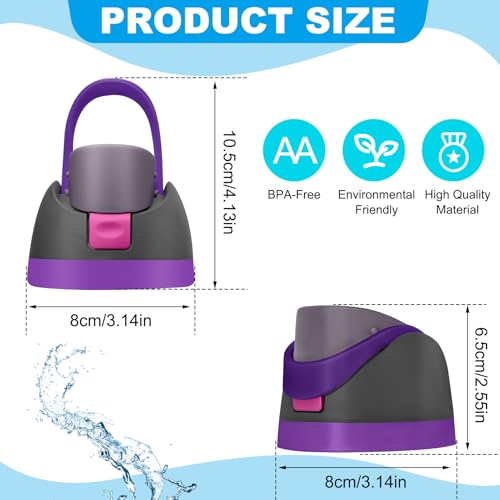 Owala Freesip Replacement Lid - Leakproof, BPA-Free, Orangel