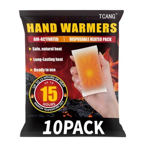Disposable Hand Warmers - 15 Hours Odorless Heat Pack (10/50/100/200)