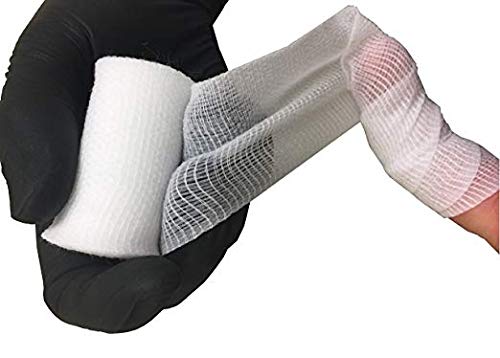 Non-Sterile Stretch Gauze Bandage Rolls - 3 Inch, 12-Pack