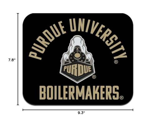 Low Profile Mouse Pad for Purdue Boilermakers - 9.3 x 7.8 inches