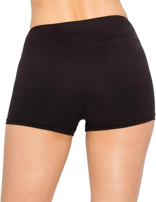 ALWAYS Yoga Shorts for Women - High Waisted Biker Shorts for Yoga, Running & Under Dress Comfort