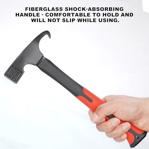 Deshil 16oz Outdoor Camping Hammer Tent Stake Remover 10.8"