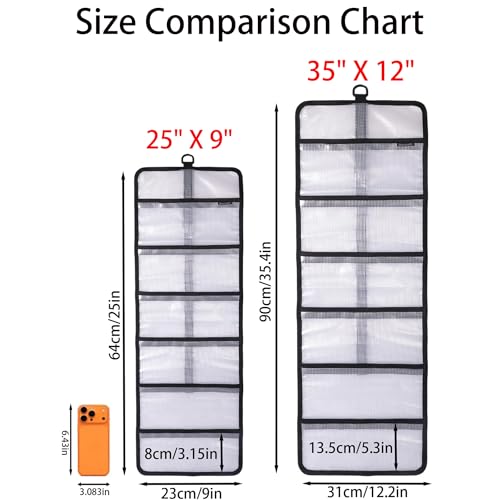 Durable Fishing Lure Wraps Set - 6 Pocket PVC Cover - Clear 1-Pack