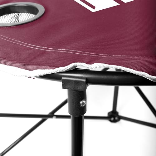 Portable NCAA Texas A&M Aggies Tailgating Table - 27.6" with Cup Holders