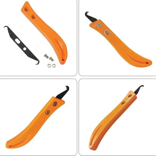 Golf Grip Removal Tool - Hook Blade Utility Knife with 7 Blades