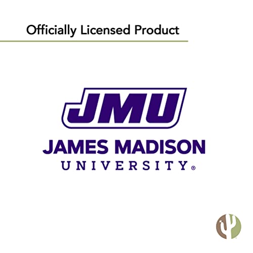 Desert Cactus James Madison Dukes Sticker Sheet, 8.5 x 11 inches – Officially Licensed