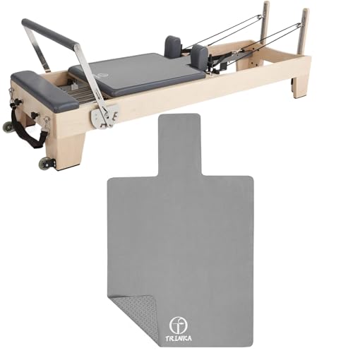 Non-Slip Pilates Reformer Mat - 39" x 24" - Gray