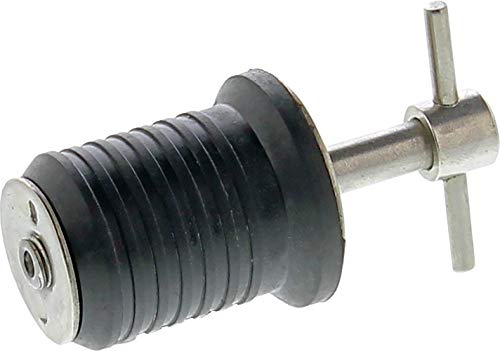 SeaSense 1-Inch Stainless Steel Drain Twist Plug - Corrosion Resistant Marine Fitting