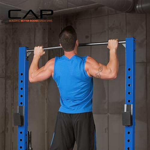 Heavy-Duty Power Rack for Home Gym - Gray