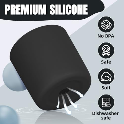 Silicone Higher Boot for Owala 30oz & 40oz Bottles - Very Very Dark