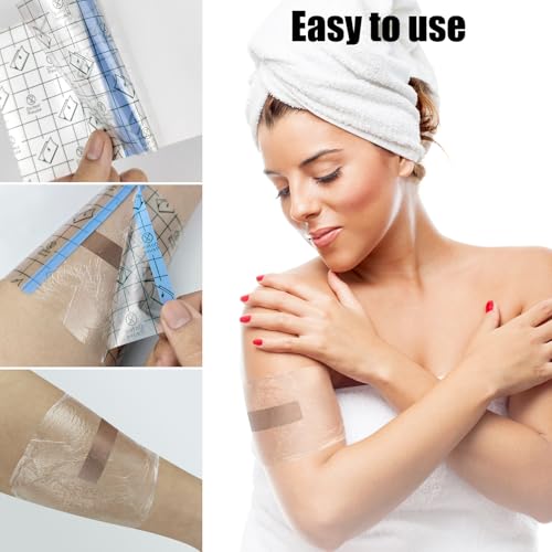 30 Pcs Waterproof Bandages - 6 x 4 Inch Occlusive Dressing