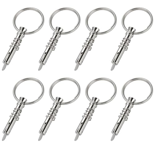 Bimini Top Quick Release Pins 1/4 inch Diameter with Drop Cam and