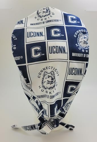 Cotton Scrub Hat with University Sports Prints - Handmade
