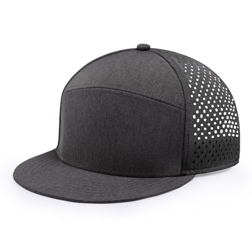 Oversize XXL Mesh Snapback Cap for Big Heads - Flatbill Baseball Hat