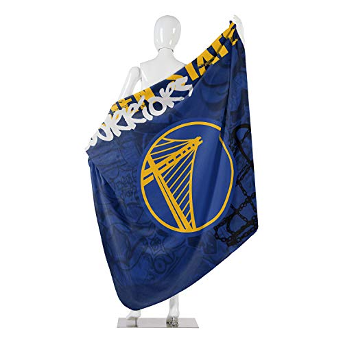 Northwest NBA Golden State Warriors 50x60 Fleece Throw Blanket – Hard Knocks