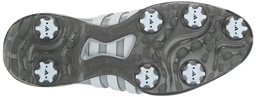 adidas Men's Tour360 24 Golf Shoes - White/Silver Metallic, Size 12