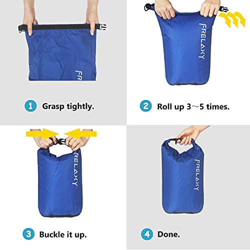Ultralight Waterproof Dry Bag Set - 5 Sizes for Outdoor Gear