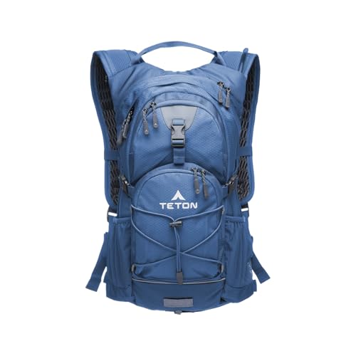 Teton Oasis Hydration Backpack 18L/22L with Bladder & Rain Cover for Hiking & Cycling