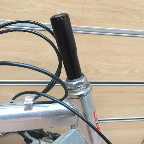 Bike Stem Riser Adapter 150mm - 28.6mm Quill Stem Converter - Black
