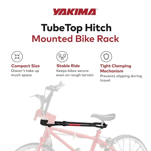 Bike Crossbar Adapter for Hitch Racks - Supports 1 Bike Up to 45lbs