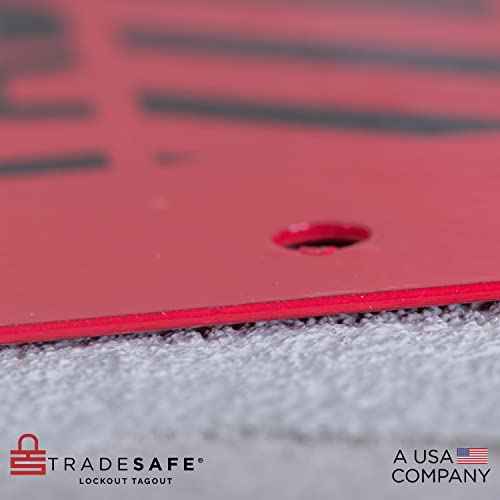 TRADESAFE Lockout Tagout Locks Station - Loto Station Holds up to 20 Safety Padlocks, Loto Locks Rack with No Lock Out Tag Out Padlocks Included