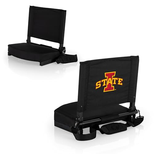 Padded Stadium Seat for Bleachers - Georgia Bulldogs - Black