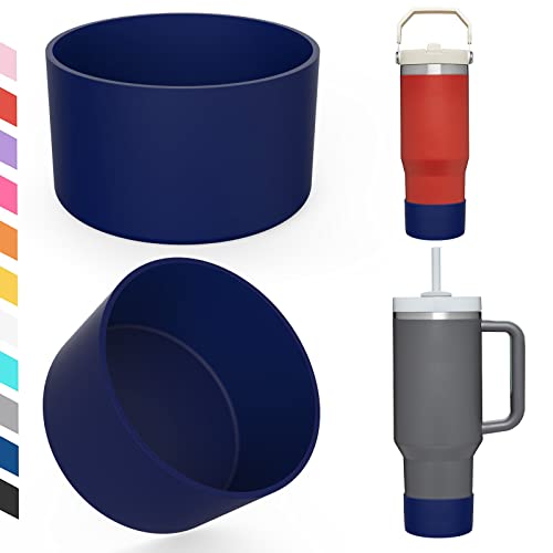 Silicone Boot Bumper for Stanley Quencher Tumblers - Dark Blue