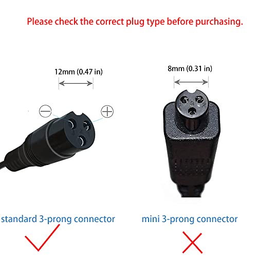 24V 1.5A Electric Scooter Charger for Razor MX350, E100, E200