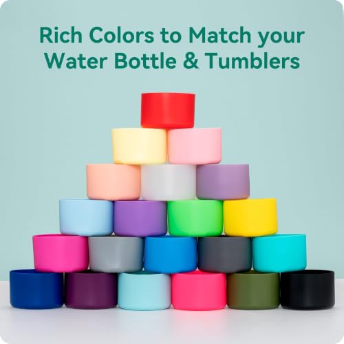 Silicone Boot Protector for YETI Rambler Tumbler - Teal, 2 Pcs
