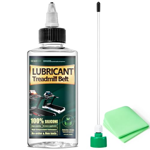 Silicone Treadmill Belt Lubricant - High Temperature Resistant 4.2oz
